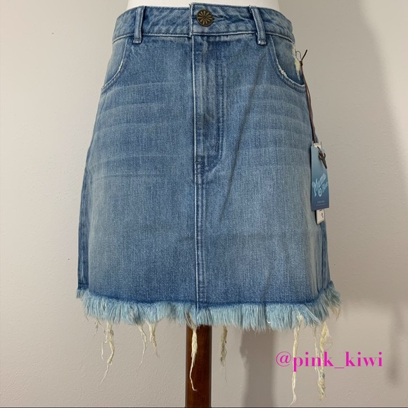 Show Me Your MuMu Dresses & Skirts - Show Me Your Mumu Atlanta A Line Denim Skirt Size:  28